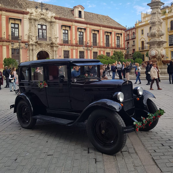 coche antiguo para boda