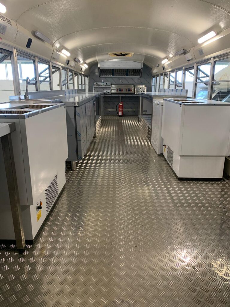 interior food truck